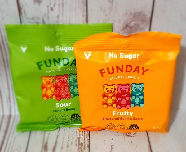 Funday No Sugar Added Gummy Bears Pack