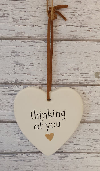 Ceramic Heart - Thinking of You